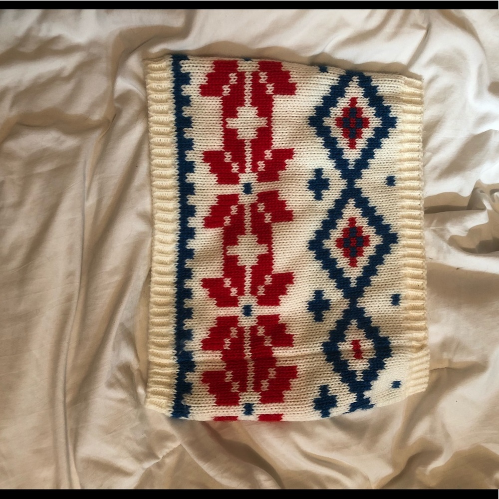 Fleece infinity scarf